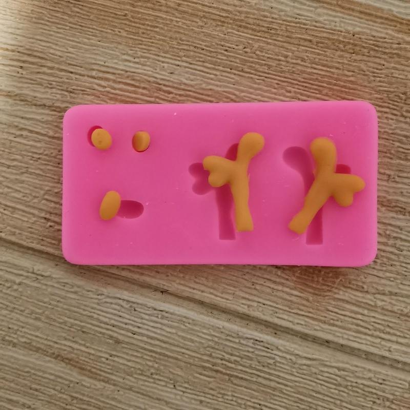 Silicone Mold Vivid Buckhorn Chocolate Candy Mold Polymer Craft Art DIY Molds
