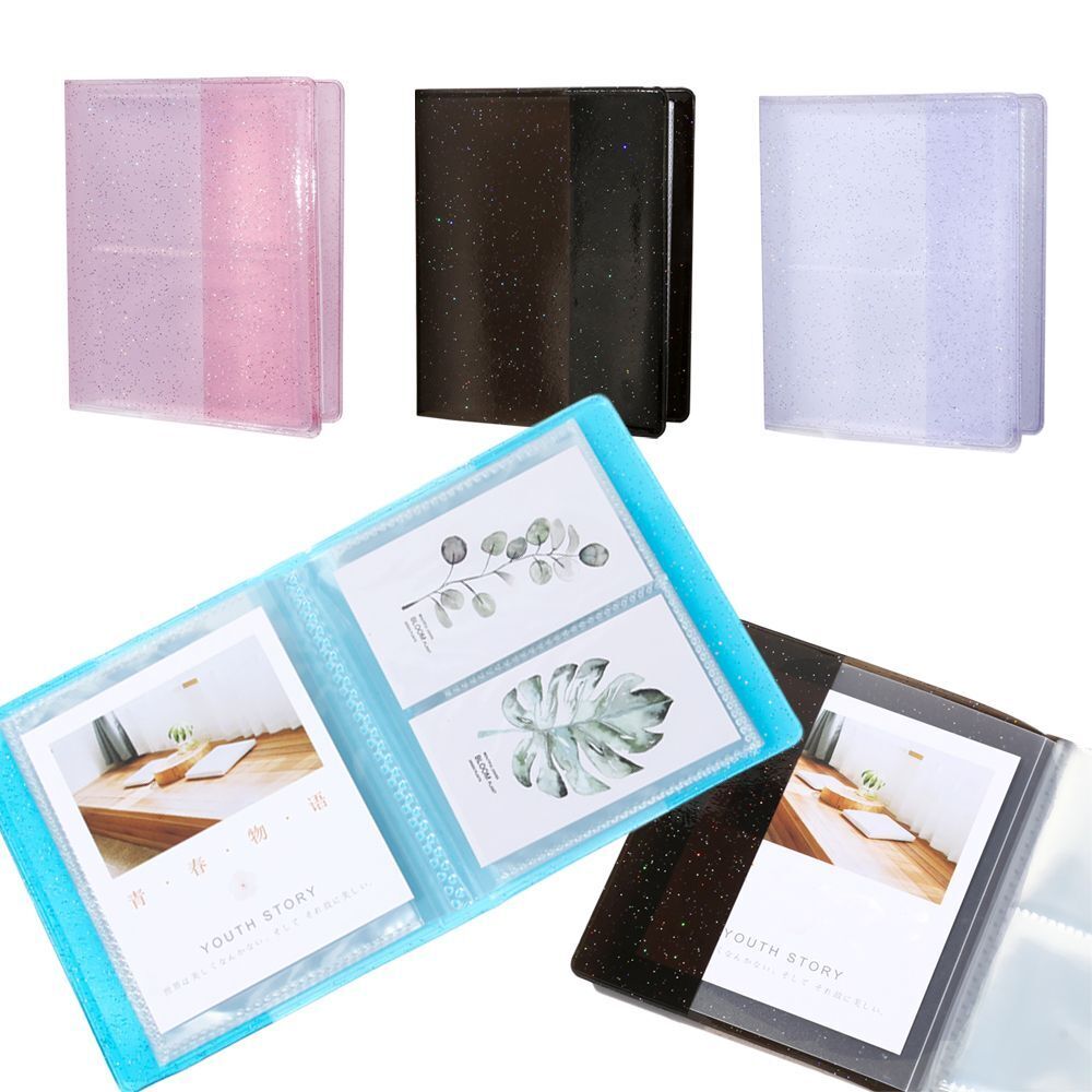 Capacity Mini Colorful Organizer Storage Picture Case Card Booklet Photo Album