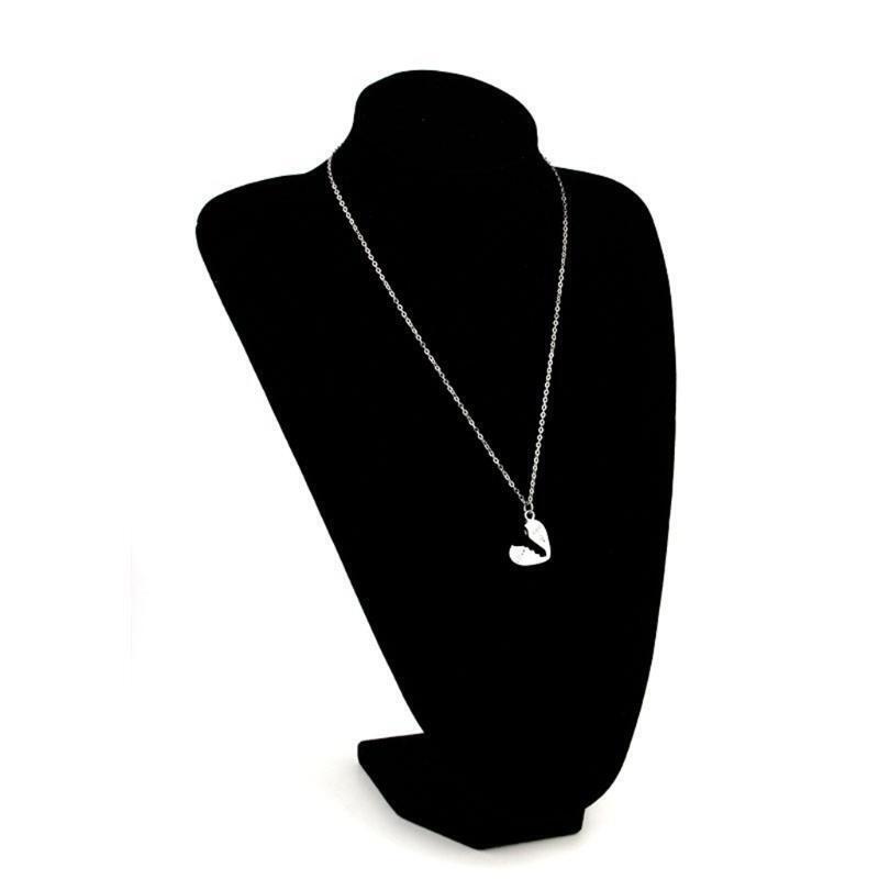 Heart-shaped Key Couple Necklace Hold the Key to My Heart Clavicle Chain Jewelry