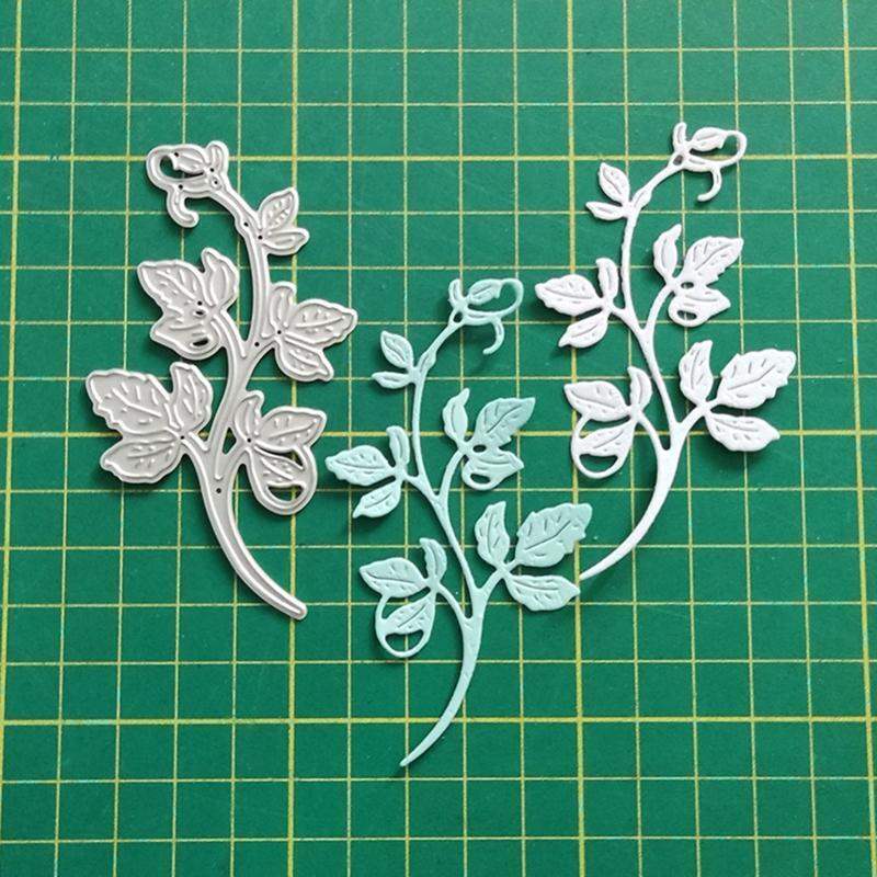 Small Grass Metal Carbon Steel Cutting Dies Handmade DIY Stencil Mold Embossing