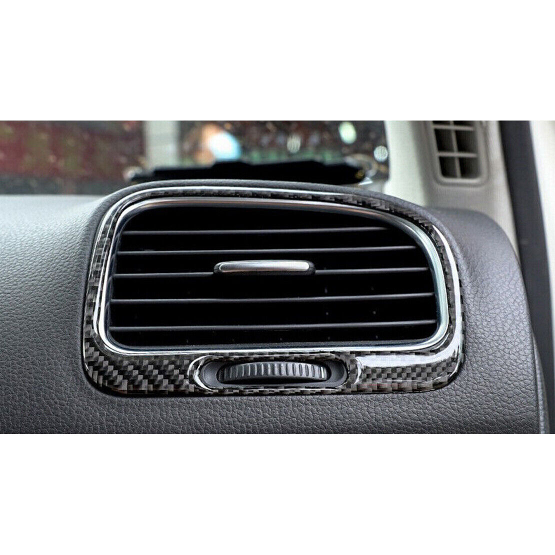 Car Dashboard Side Air Vent Outlet Cover Trim fit For VW Golf 6 MK6 GTI 2008-12