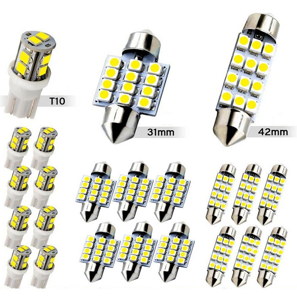 White lights Interior Lights Bulbs LED Bulbs Kit Interior Lights Reading Lamps
