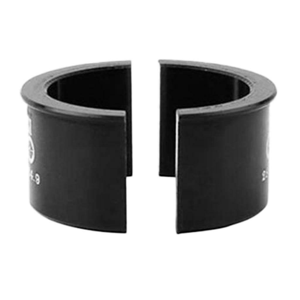 Front Derailleur Clamp Shim Converter, Reduces 34.9mm to 28.6mm, Black