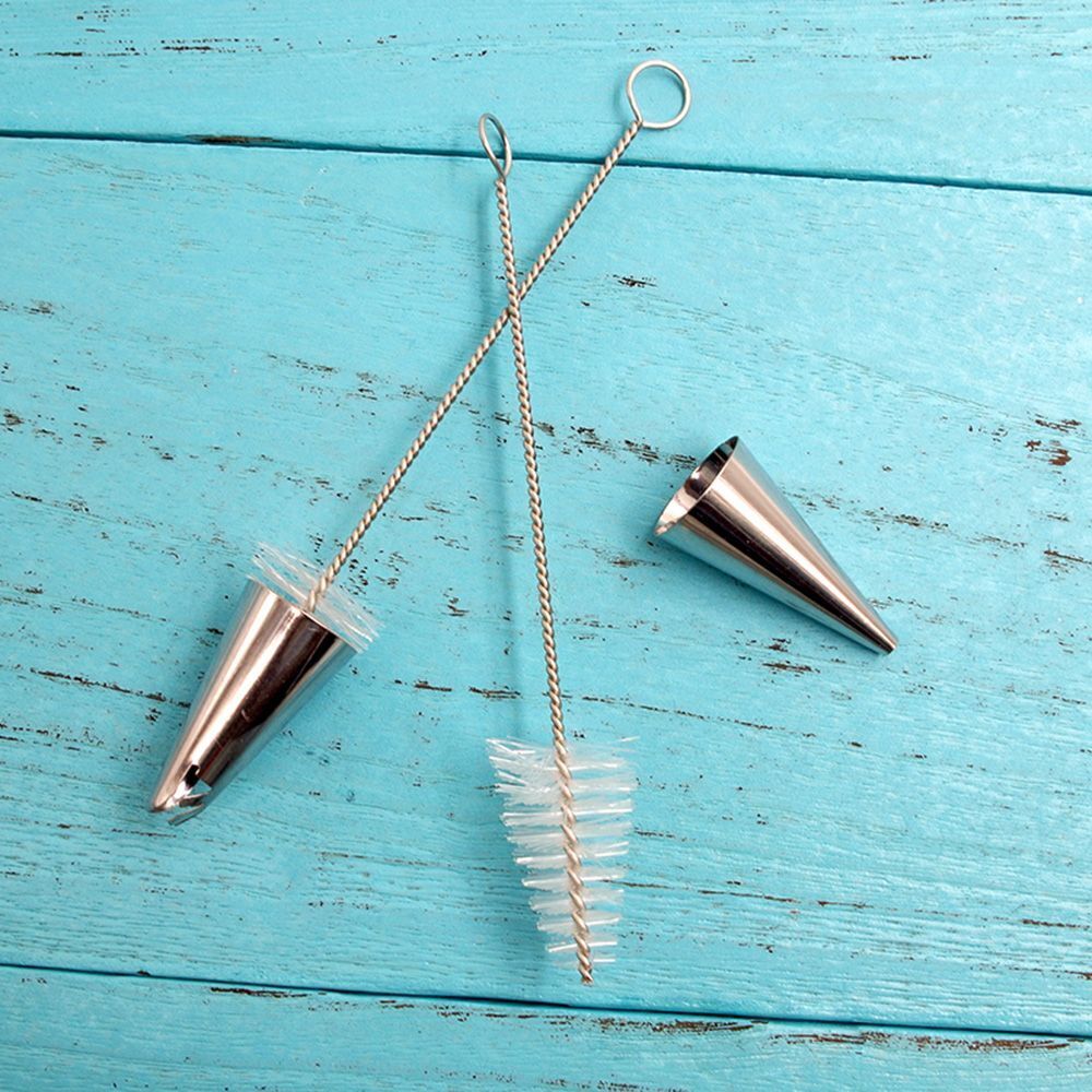 Hot New Home Teapot Milk Bottle Kettle Spout Nipple Hanging Nozzle Clean Brush