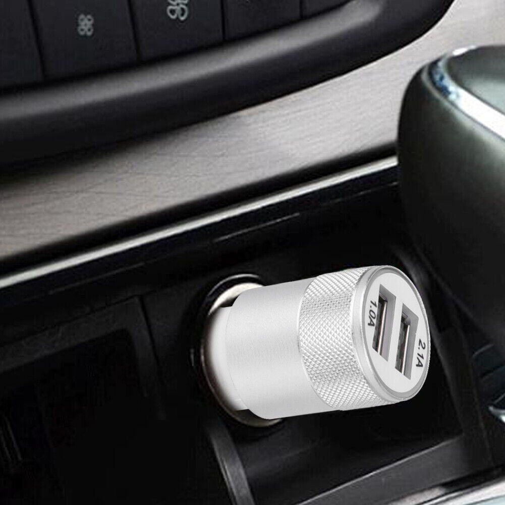 2.1A Car Chargers 2 Ports Fast Charging Auto Mobile Phone Charging Adapter