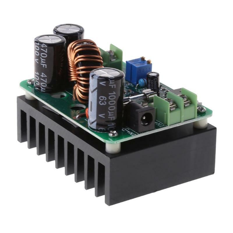 DC 10V-60V to 12V 24V 36V 48V 80V 10A/600W Converter Step-up Module Power Supply
