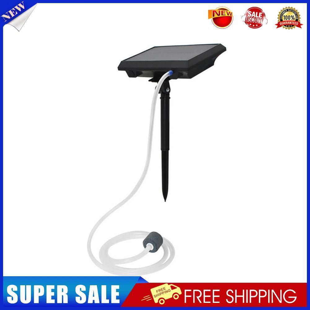 Energy-Saving Solar Air Pump Oxygenator Fish Tank Aquarium Oxygen Aerator