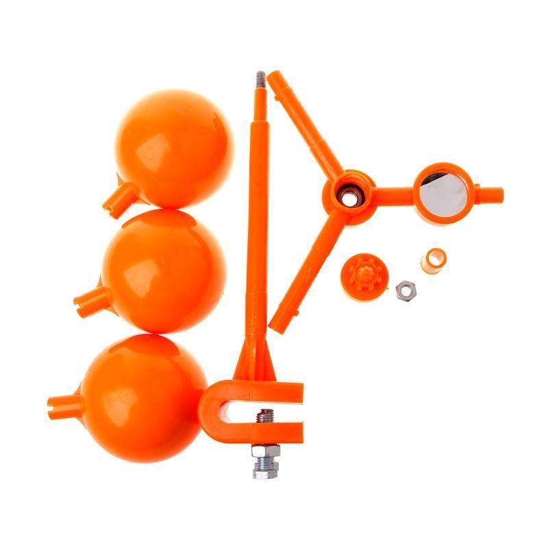 Reflective Bird Repellent 360 Degrees Wind Power Scarer Operated Garden Tool New