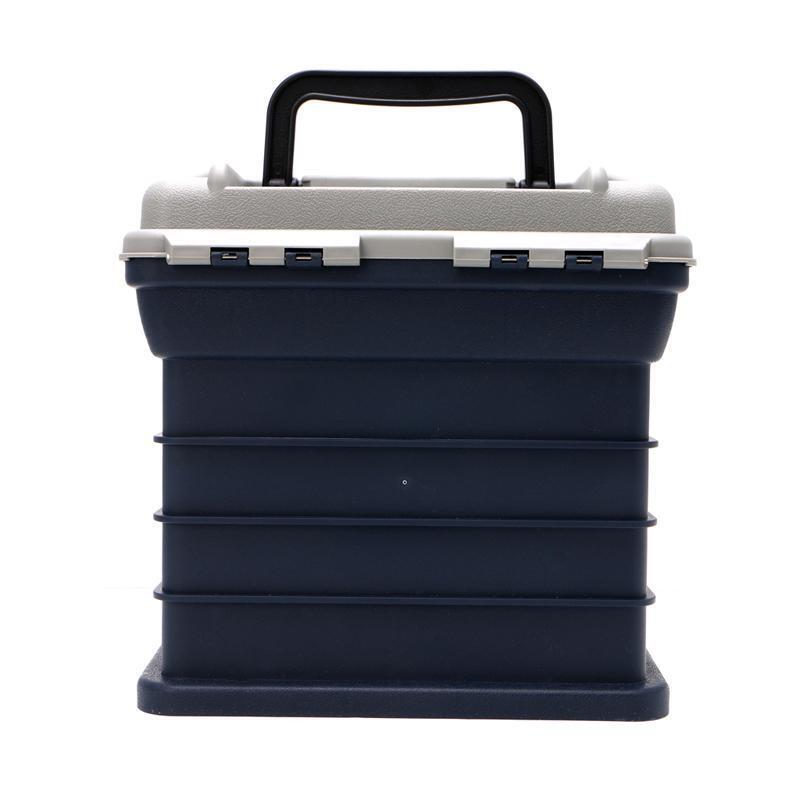 5 Layer Fishing Tackle Box Plastic Handle Fishing Box Carp Fishing Tools
