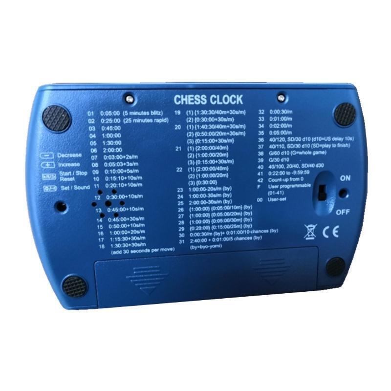 Chess Timer, Professional Chess Timer Alarm, Multifunction Chess Clock Stopwatch