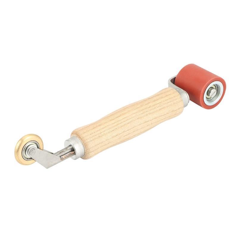 Double-end Silicone Seam/Brass Detail Roller for Heat Welding Seams Easy to Use