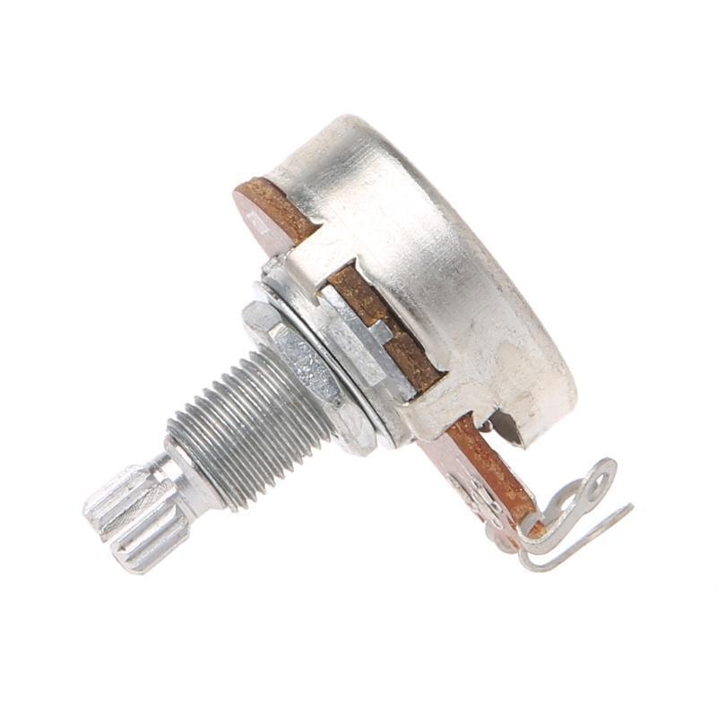 B500K Potentiometer Splined Pot Electric Guitar Bass Effect Amp Tone Volume