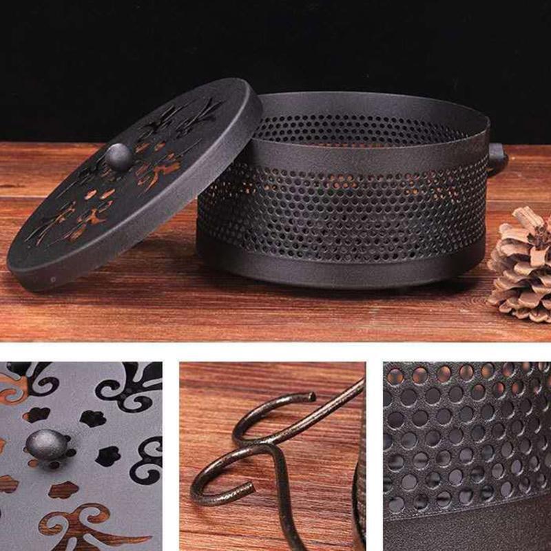Mosquito Coil Holder Long-Lasting Coil Incense Burner for Indoor Outdoor Home