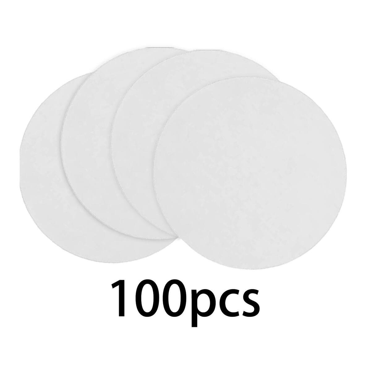 100 Pieces Microwave Kiln  Fusing Paper   Round DIY