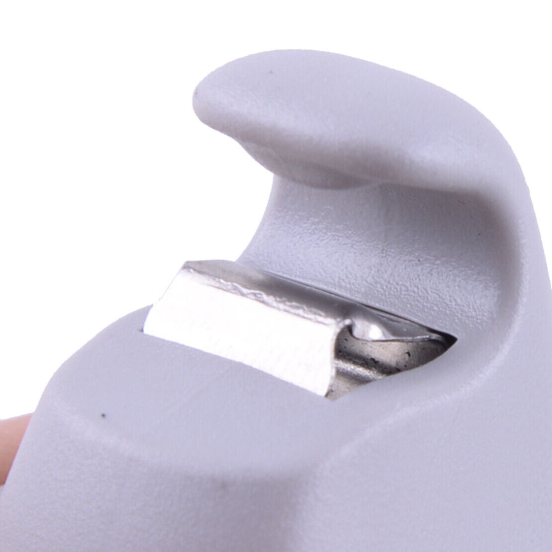 1pc Grey Sun Visor Clip Hook Holder Fit for VW Golf 7 MK7 Passat B8 Polo T-Cross
