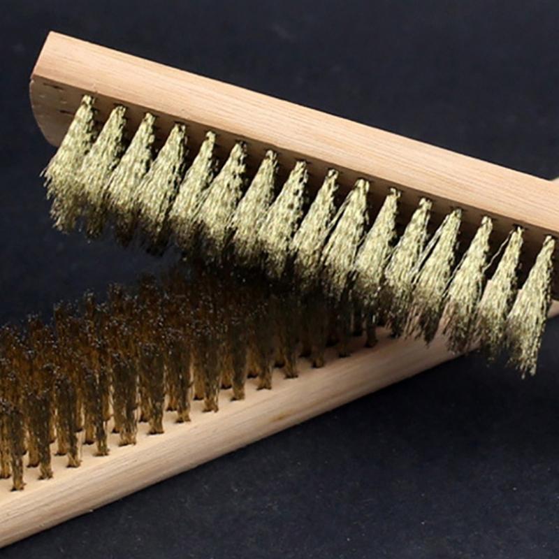 Stainless Steel Wire Brush Jewelry Walnut Cleaning Tools Copper Polish Equipment