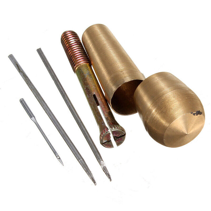 Canvas Leather Tent Sewing Awl Hand Stitcher Taper Leathercraft Needle Kit Tool
