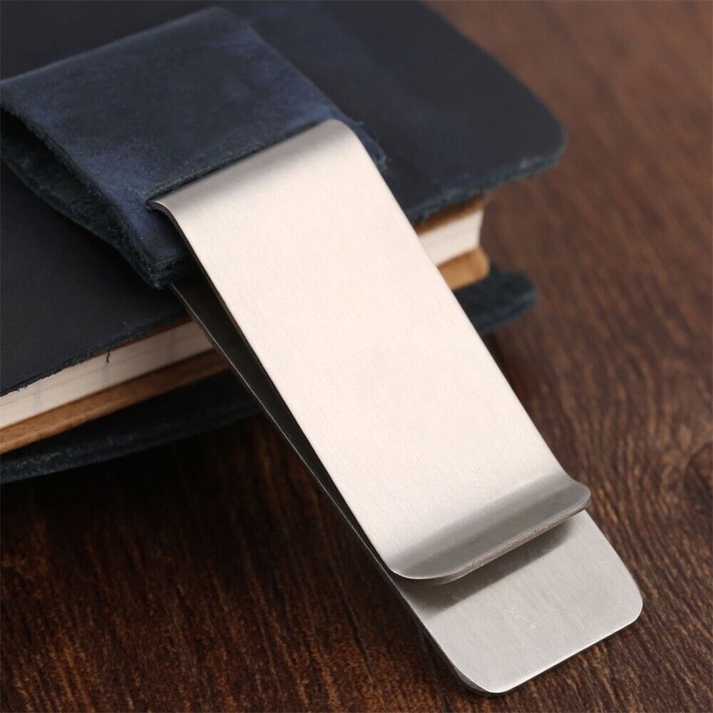 New Blue Leather Pen Holder Organizer For Passport Notebook Diary Journal Memo
