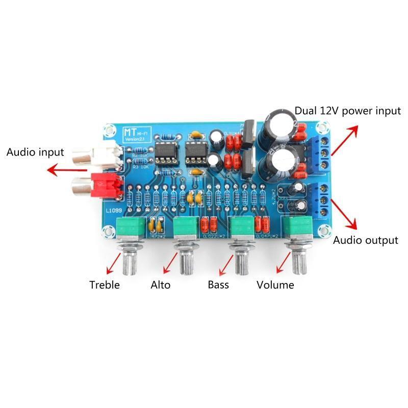 Digital Amplifier Board Preamplifier Volume Control Board XH M164 Tone Board