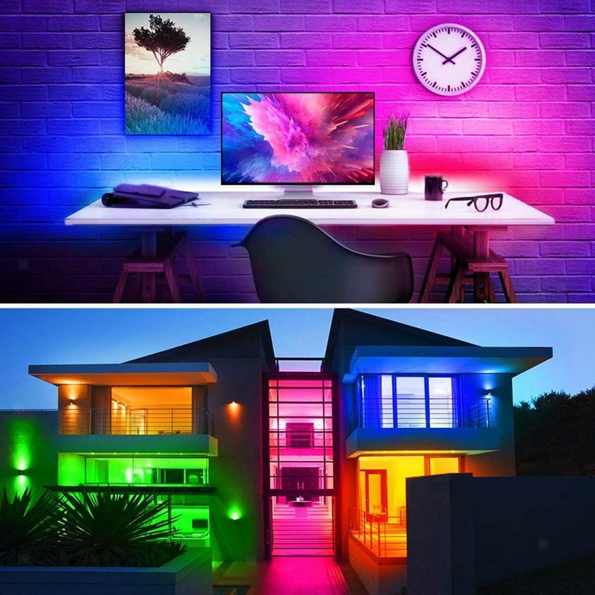 USB LED Strip Lamp 5M 5V 5W   Motion Sensor for Music TV