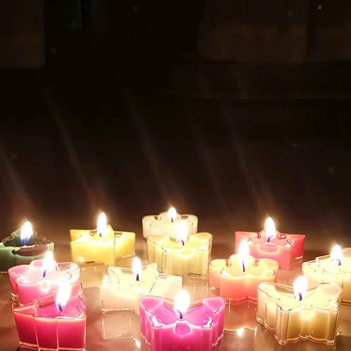 12x Plastic Tealight Cups Tea Light Molds Containers 4  for DIY Candle