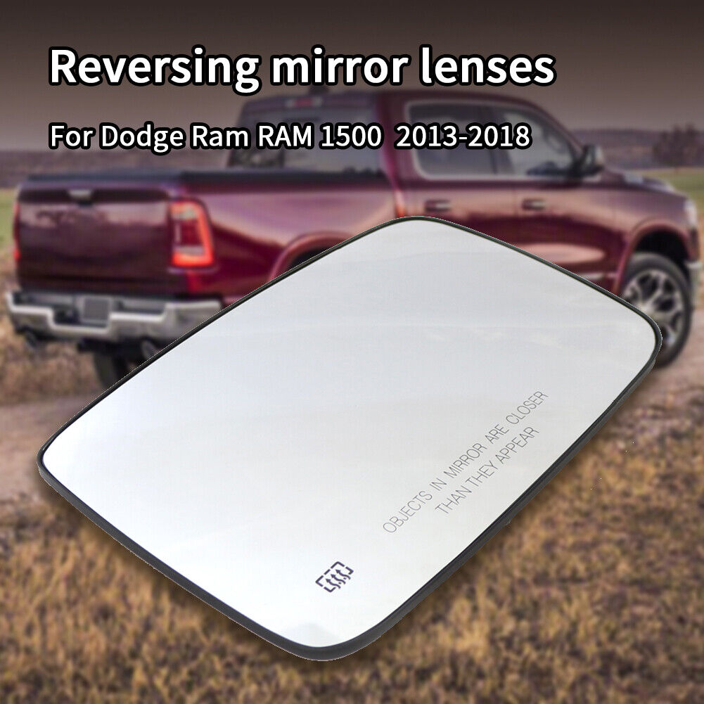 Car Reversing Lens Auto Rear View Mirror for Dodge Ram 1500 13-18 (Right)