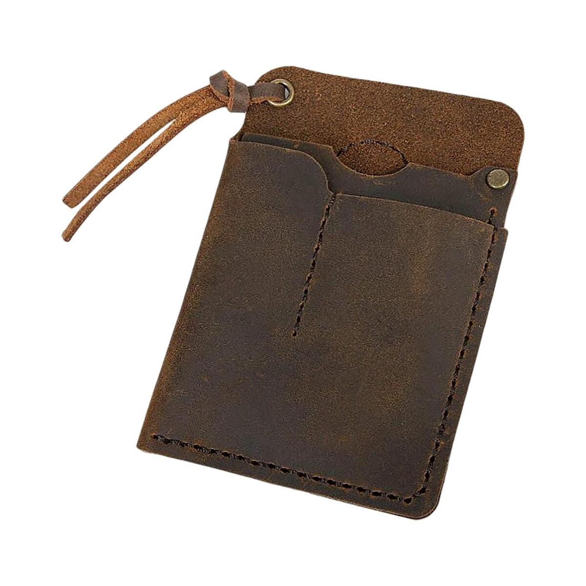 Handmade Multitool Sheath for Belt Pen Knives PU Leather Pouch Holster