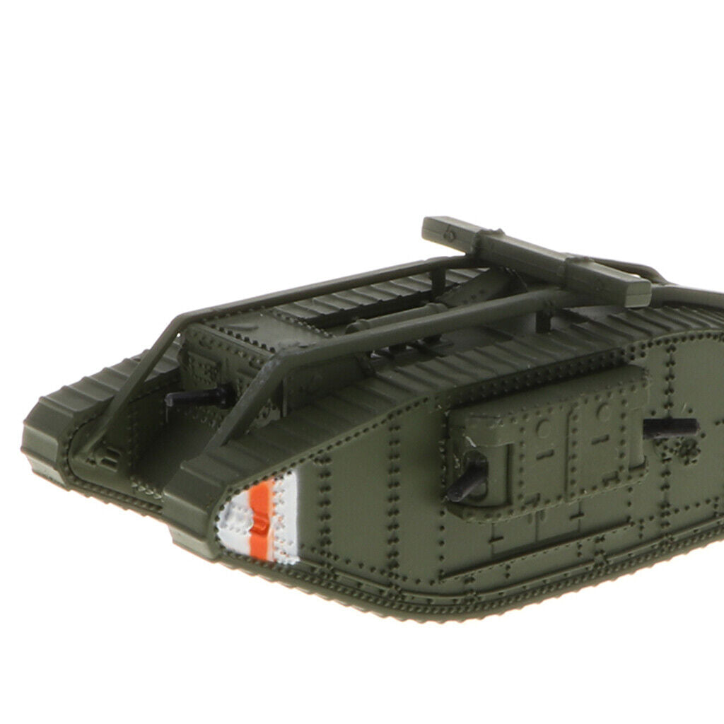 1/100 Simulation die casting Britain MK. IV  Tank - WWI Armored Army Vehicle