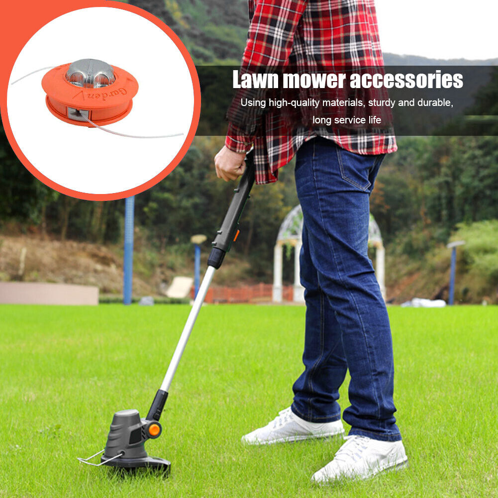 M10 Brush Mower Bump Spool Grass Trimmer Replacement Strimmer Head 2 Lines