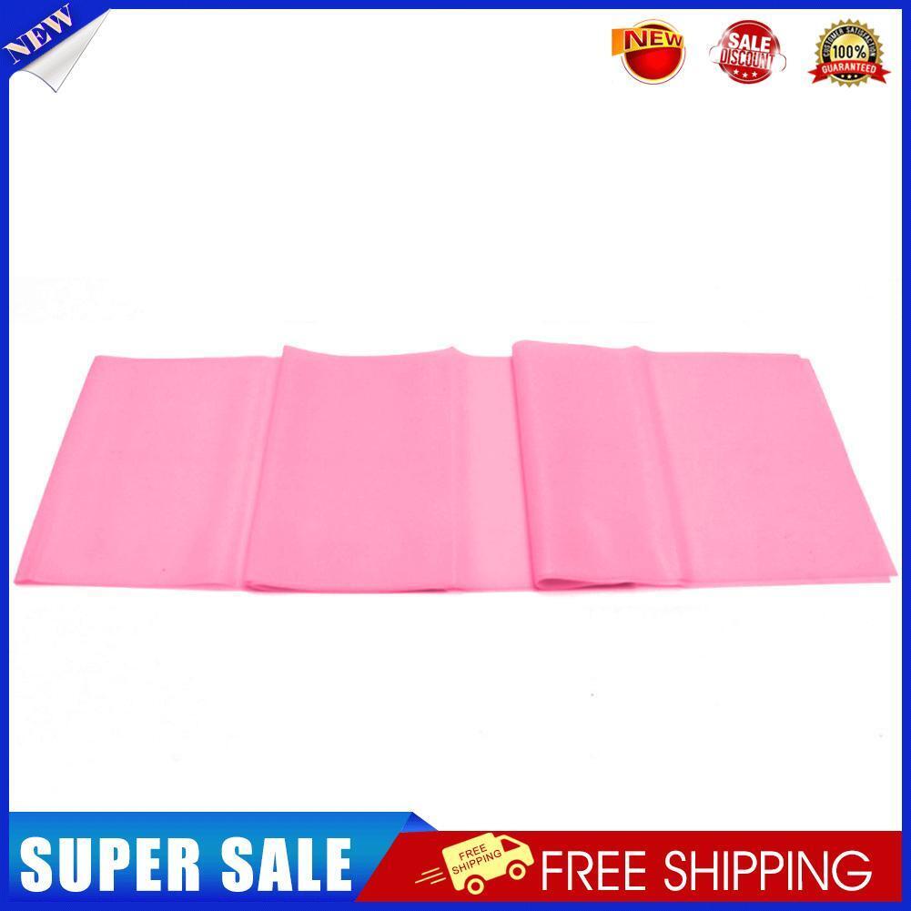 Elastic Yoga Resistance Bands Stretch Fitness Equipment Pull Rope (Pink)