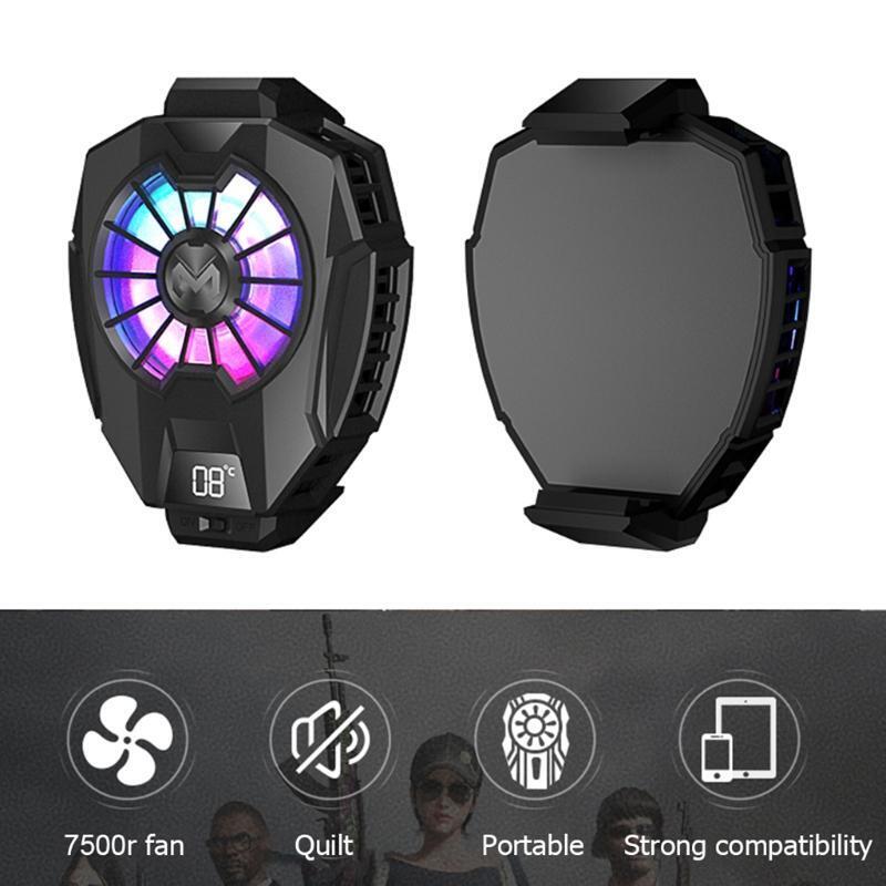 Tablet Cooling Fan Mobile Phone Radiator Hurricane Cooler for Most Tablets