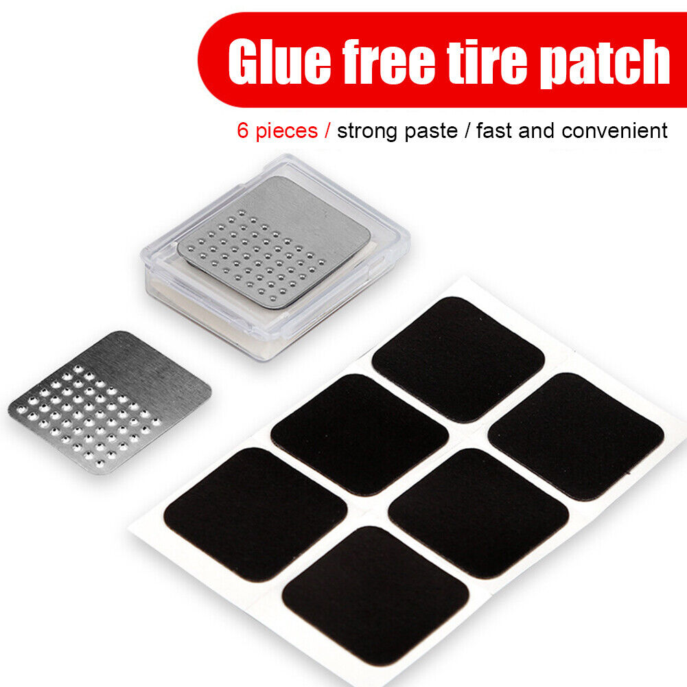 Portable Bicycle Tire Repair Kit No Glue Chip MTB Road Bike Repair Tool