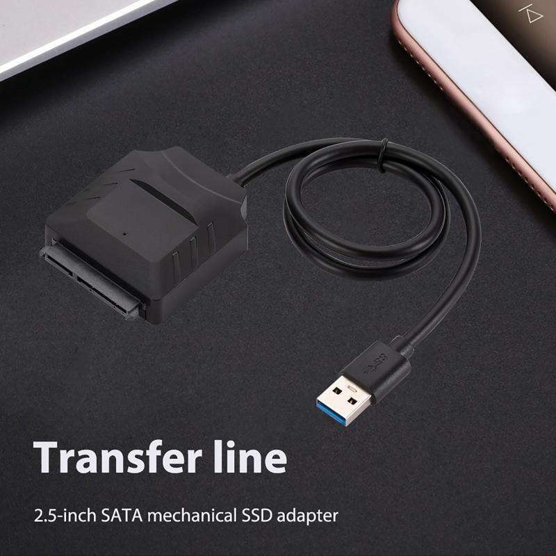 New Sata to USB 3.0 Cable Easy Drive Line for 2.5/3.5 in Hard Drive HDD Adapter