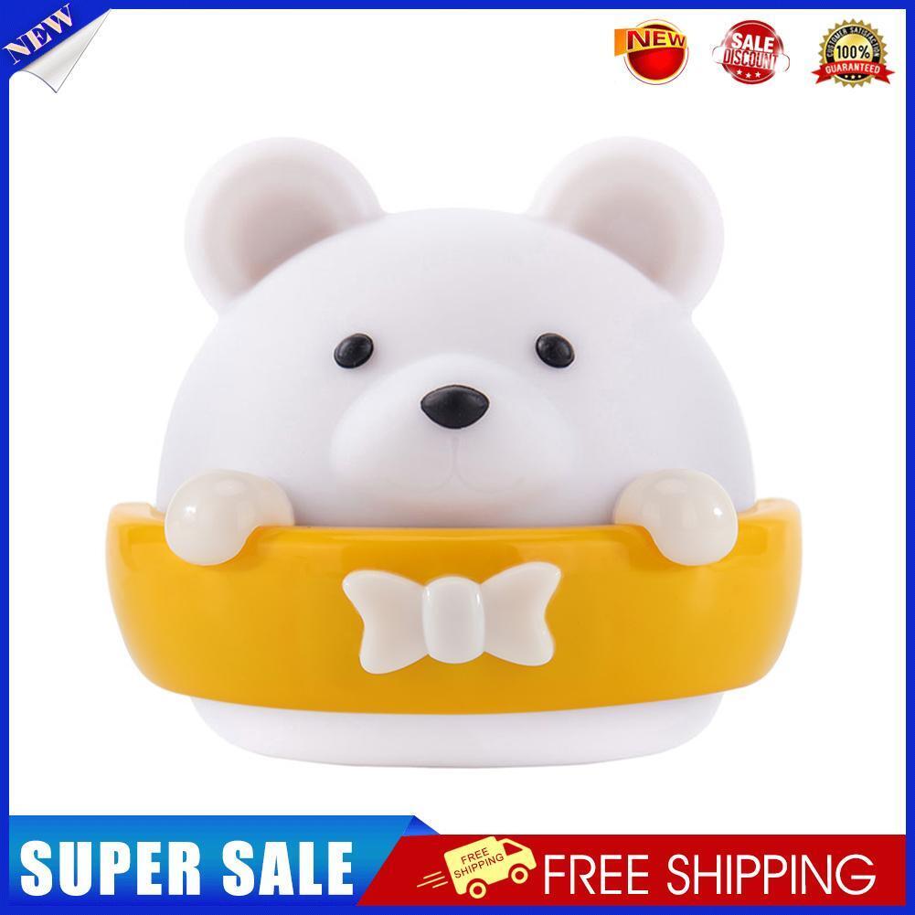Bear Shape Hallway Wall Lamp Bedside Night Light with Remote Control (B)