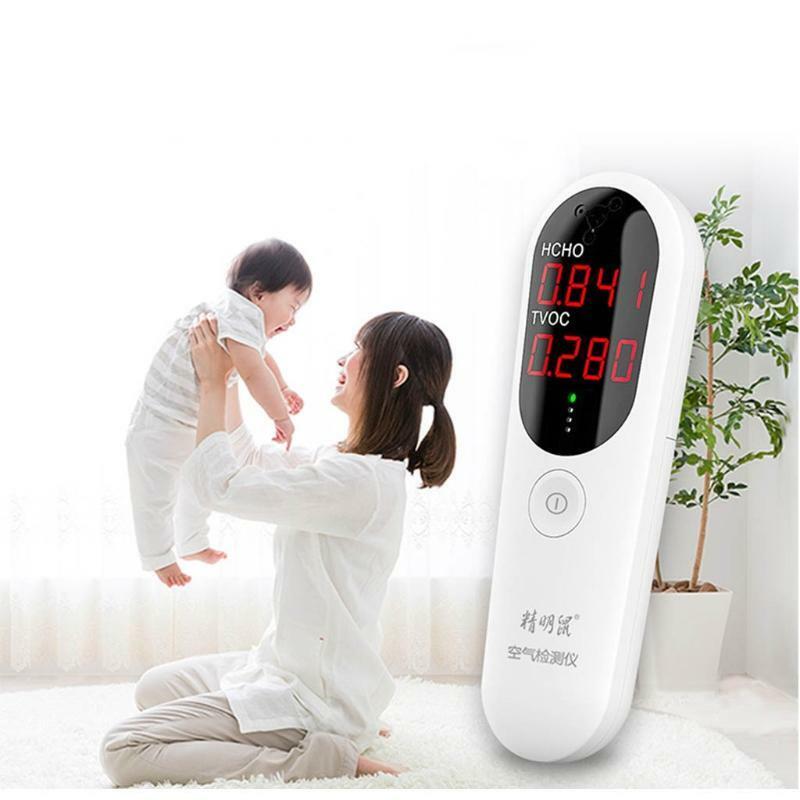 Air Quality Monitor High Accuracy Formaldehyde Detector Indoor Air Meter Home