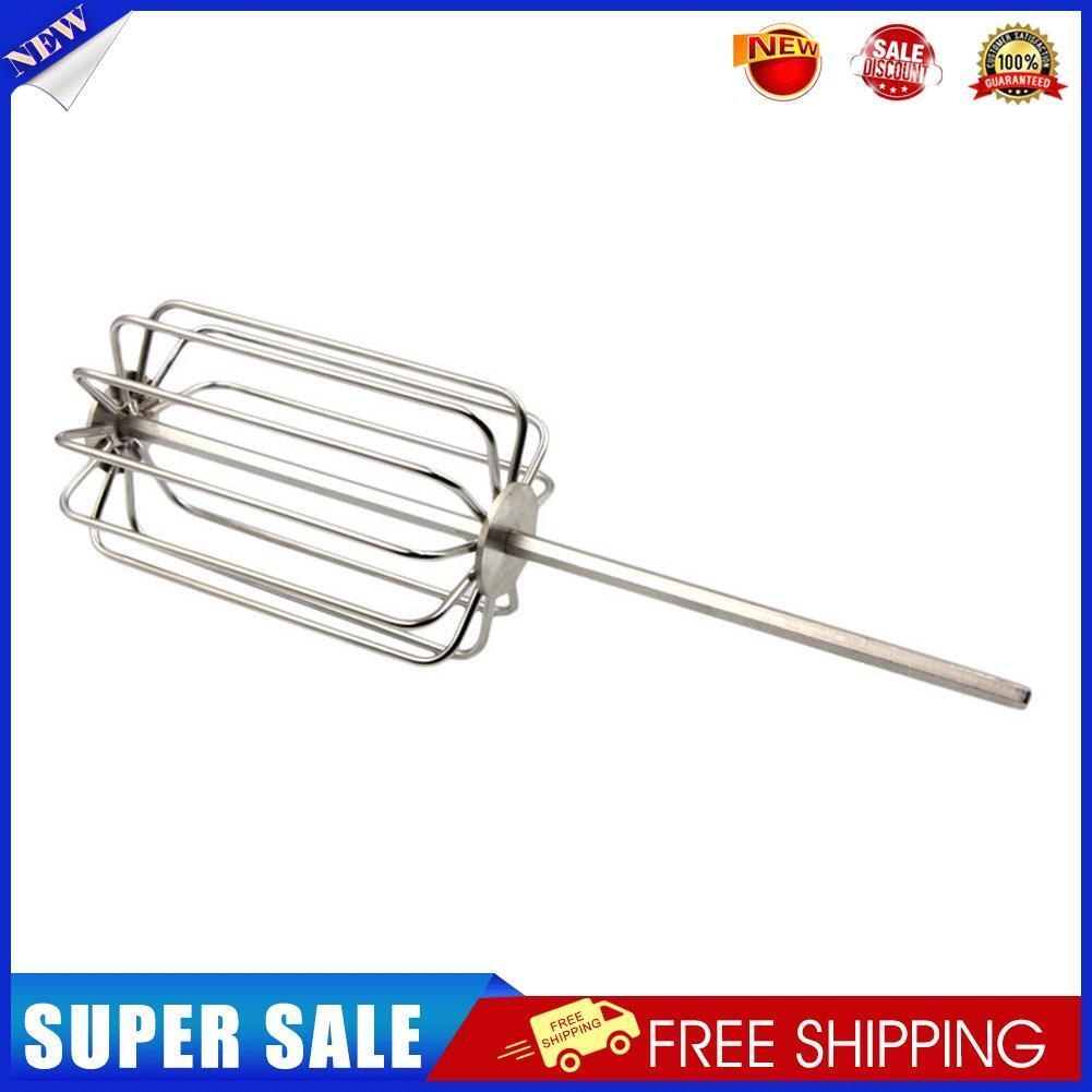 Stainless Steel Groundbait Mixer Fishing Lure Bait Carp Whisk Mixing Tackle