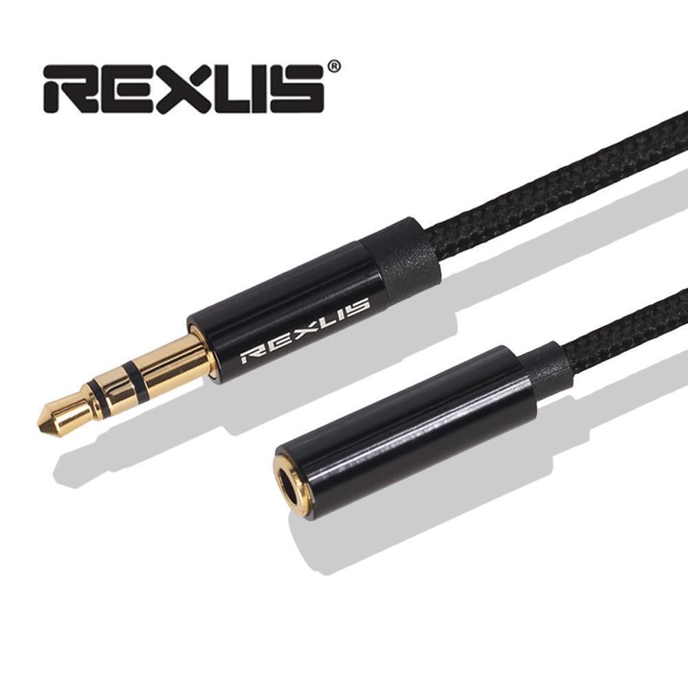 Braided Headphone Extension Cable 3.5mm Jack Male to Female Audio Cord