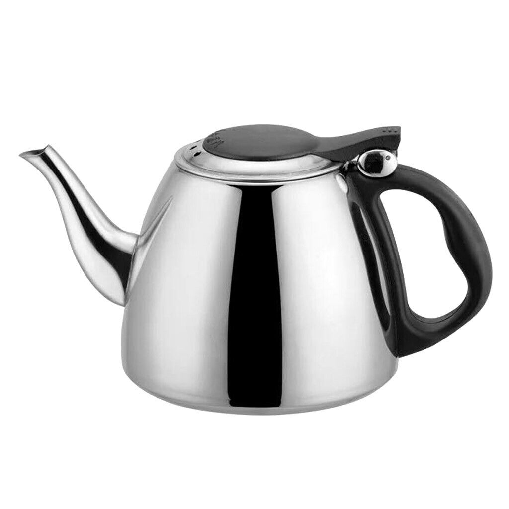 Teakettle Stainless Steel Teapot for Induction Cooker Camping Fishing 1.2L