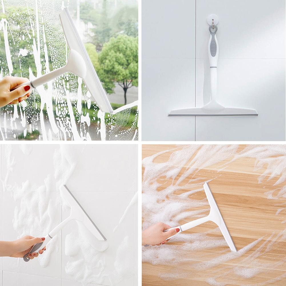 Practical Window Glass Wiper Scraper Cleaner Non-slip Grip Squeegee Tools