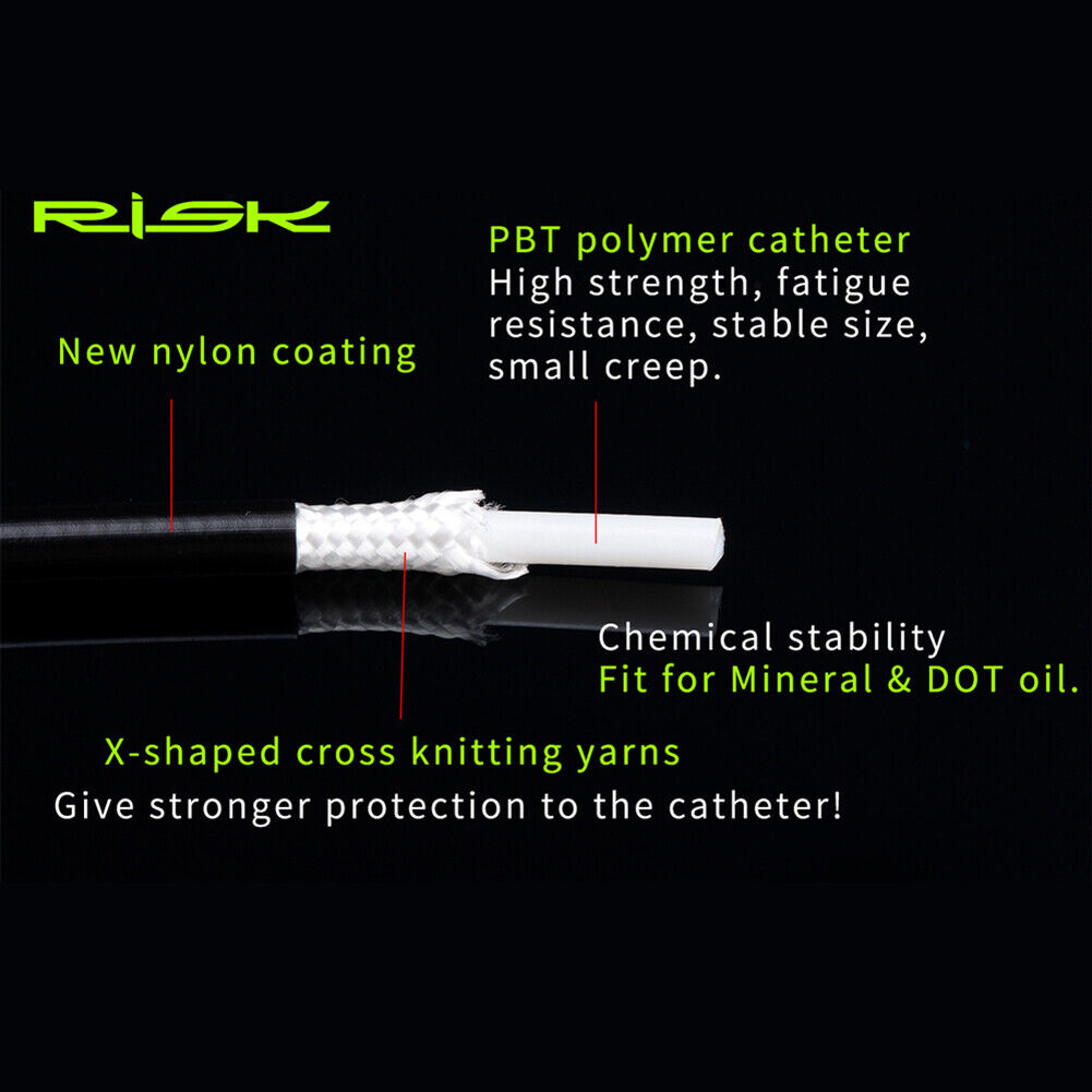 RISK MTB Bike Oil Disc Brake Hose Oil Needle Pipe Insert Kit (for Magura)