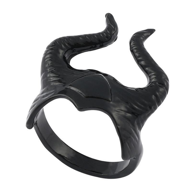 Fashion Biker Jewelry Gothic Punk Minimalist All-match Ring Trendy Jewelry