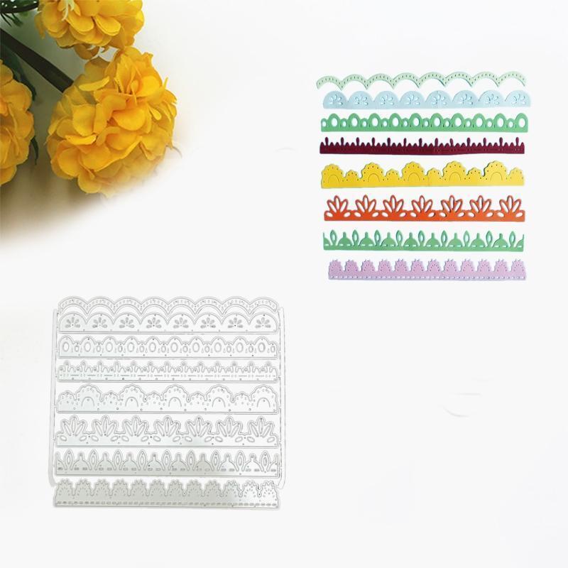 Flower Grass Metal Cutting Dies Photo Album Decoration Accessories DIY Crafts