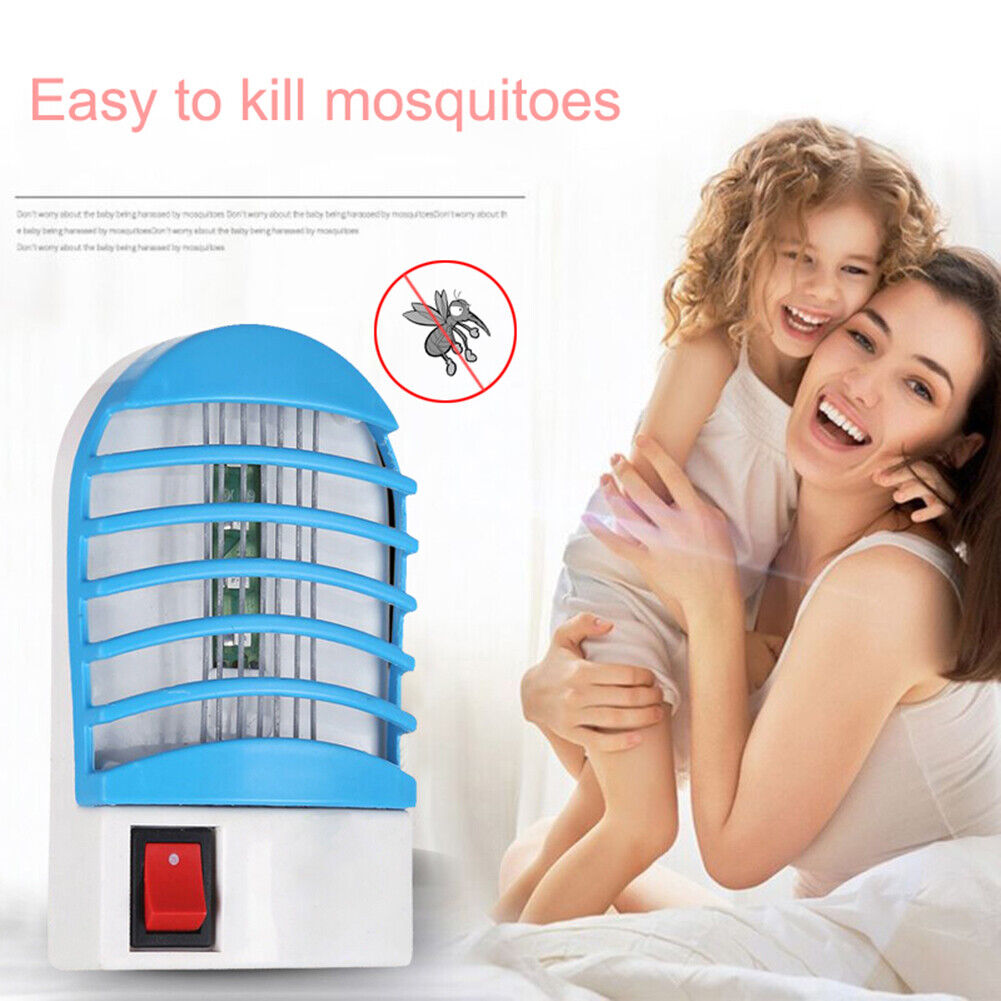 220V Mosquito Killer Lamp Insect Trap Fly Bug Zapper Electric Night Lights