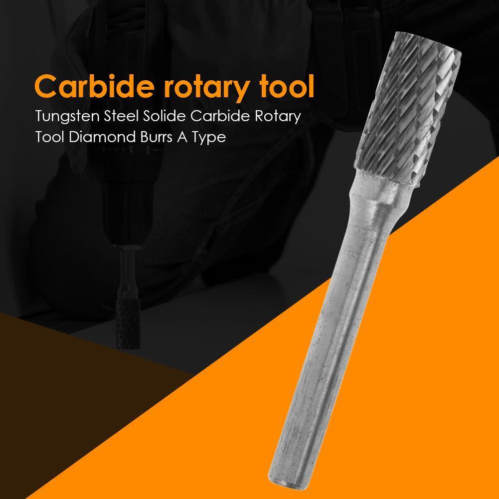 Tungsten Carbide Rotary Files Burr Rasp Drill Grinding Head Wood Grinder