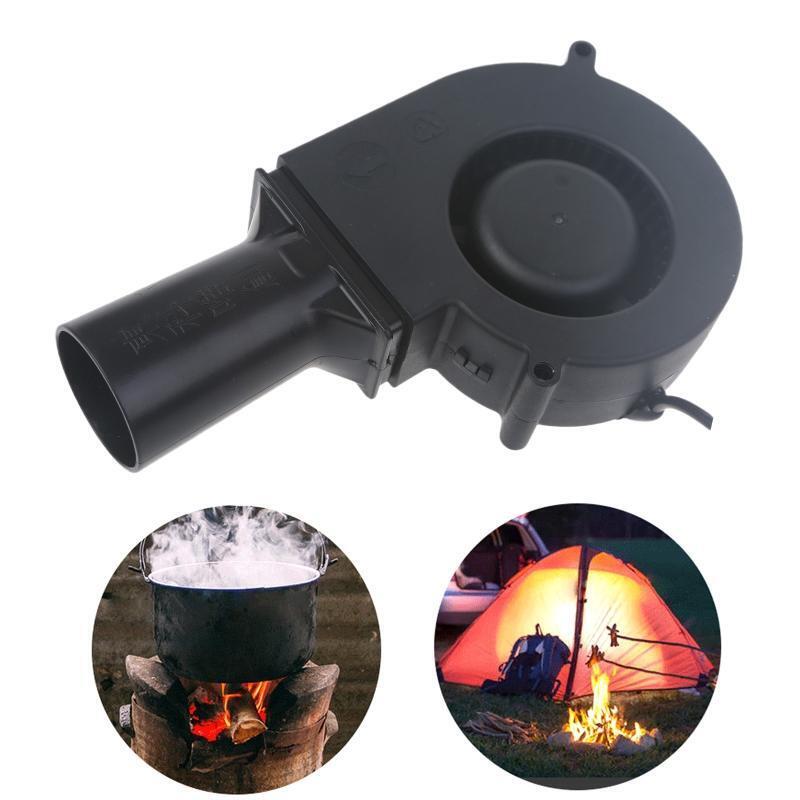5V USB Plug Blower Grill Wood Stove Outdoor Mobile Portable with Small Turbine