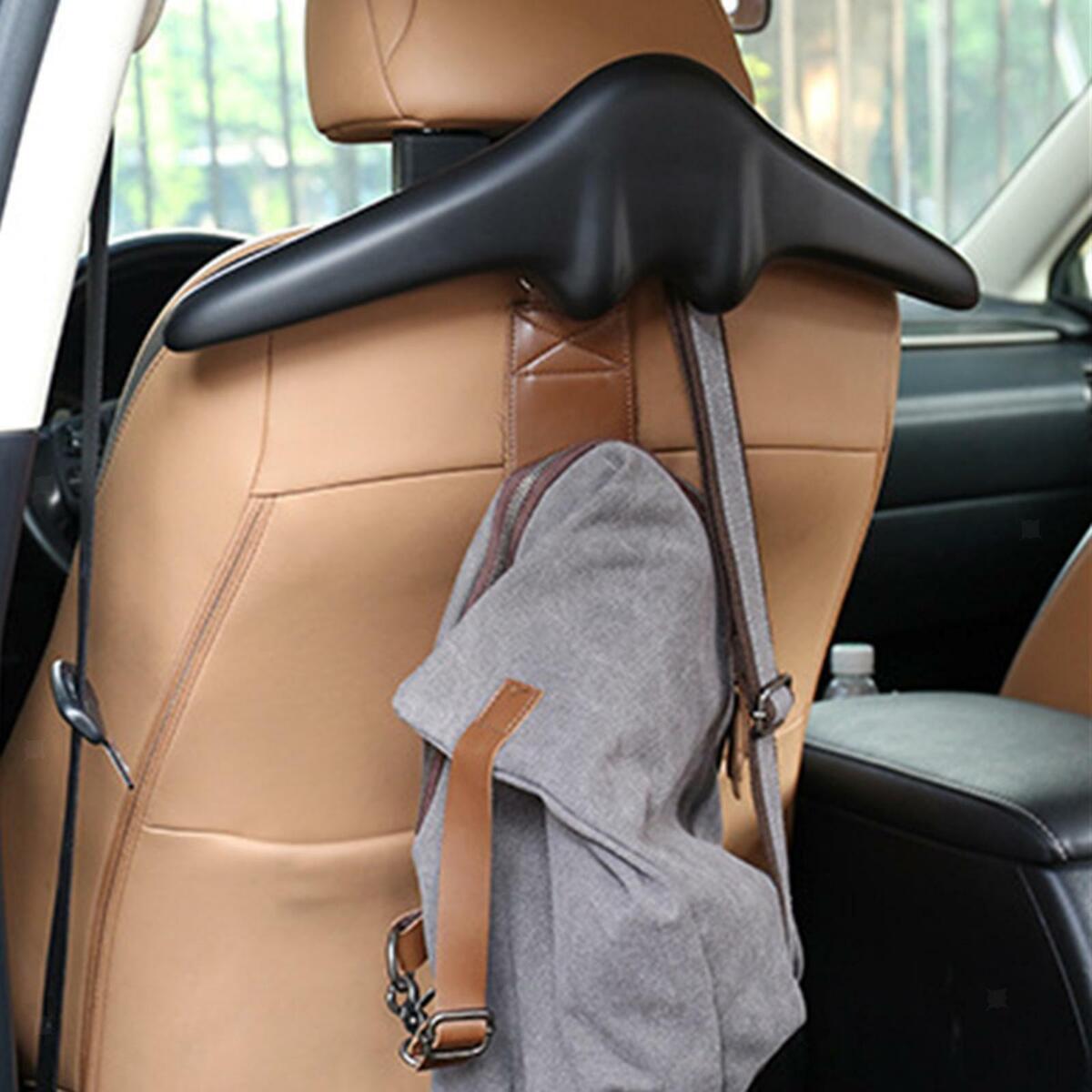 Car Coat Hangers Headrest Clothes Hanger Fit for Vehicle Travel Storage