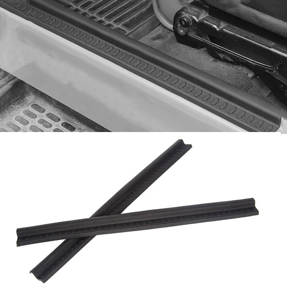 2x Entry Guard Door Sill Cover Scuff Plate Pads For Jeep Wrangler TJ 1997-2006