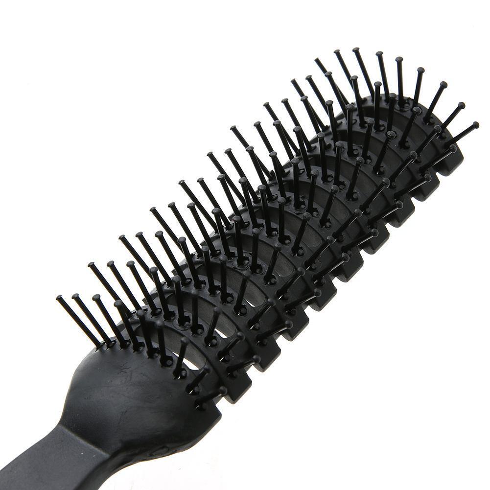 Pro Anti-Static Hair Comb Brush Ribs Hairbrush Salon Hair Care Styling Tool