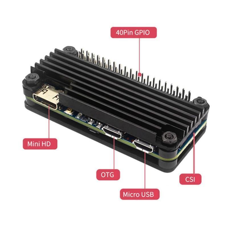 All Metal Aluminum Alloy Enclosure for Banana Pi M2 Zero Heat Dissipation Case