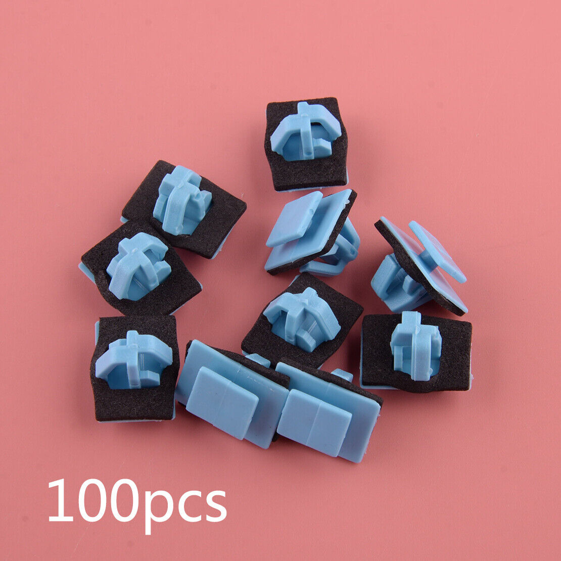 100Pcs Rocker Panel Molding Retainers Clips Fit For Hyundai Kia 87758-3L000